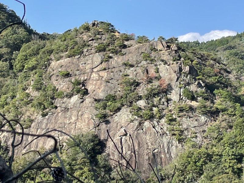 菊水西尾根から