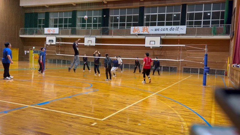 練習のゲーム時です