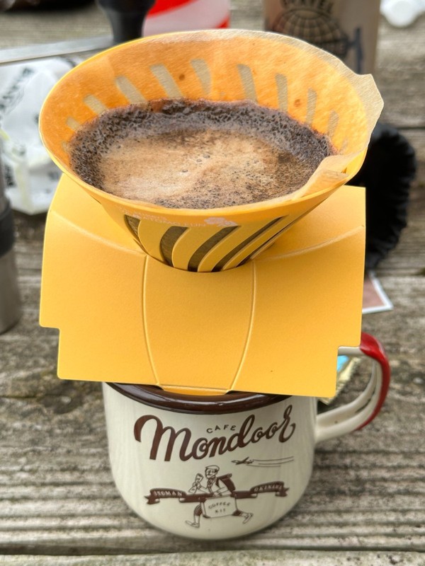 屋外コーヒーライドも楽しい！