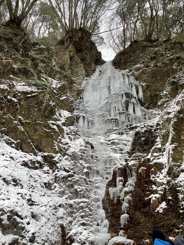百間滝　氷瀑
