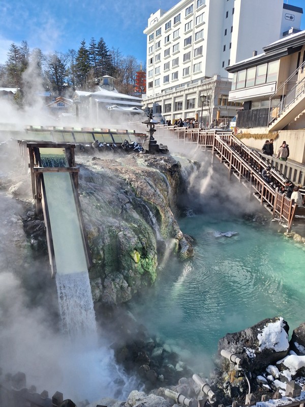 冬は温泉での～んびり♨⛄