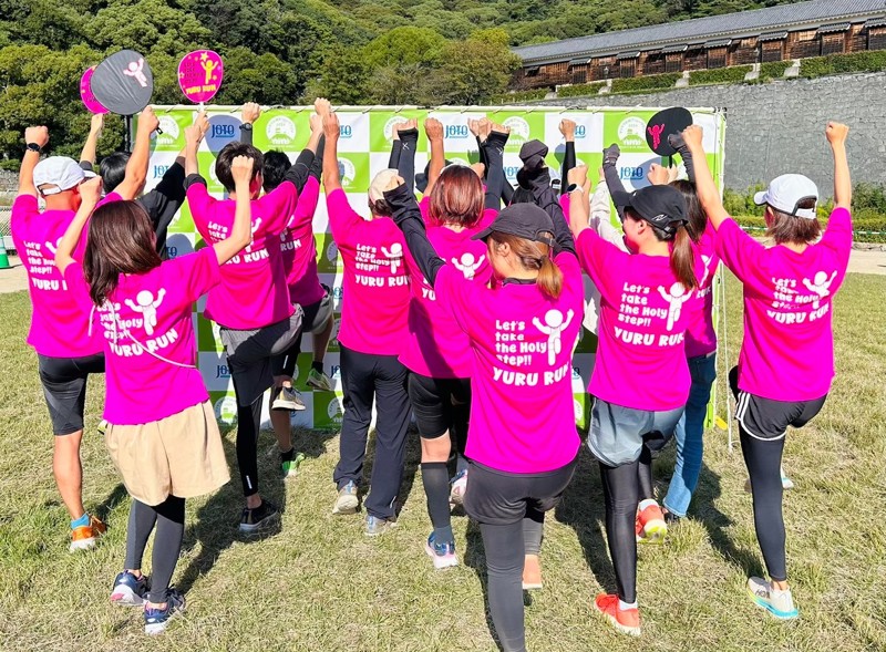 姉妹サークル・ゆるRUNも合流