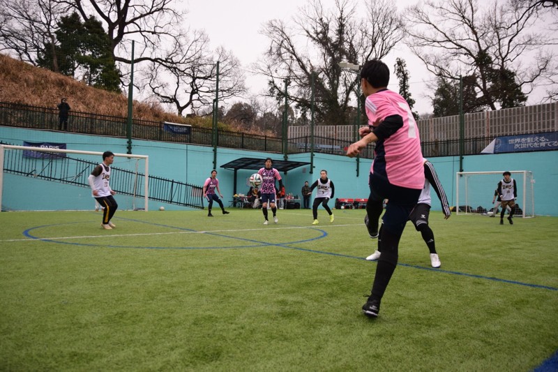 楽しくワイワイやってます⚽️