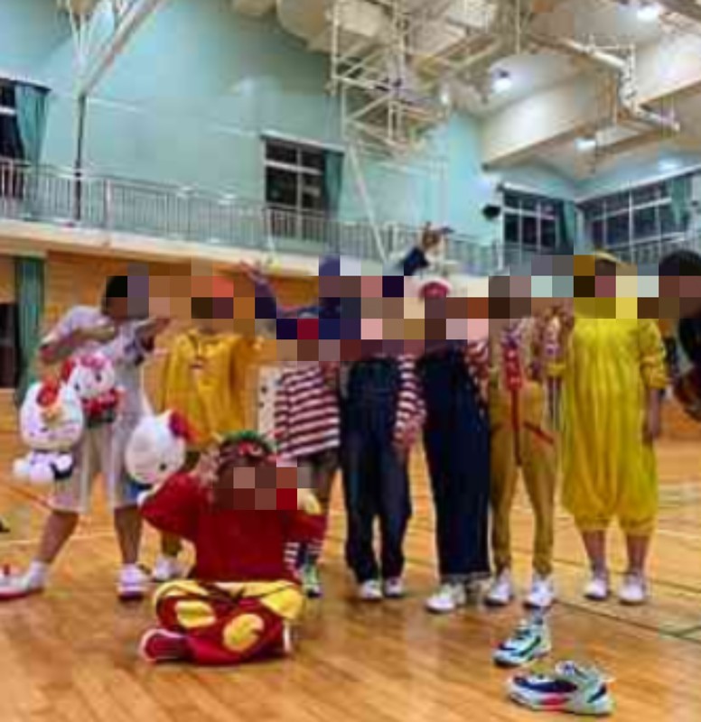 ハロウィンで女性メンバー達と