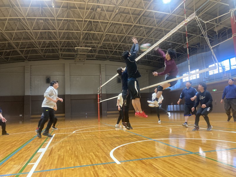 経験者のスパイク