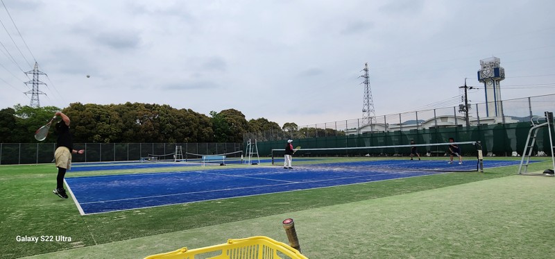 5/11基本練習後の試合風景