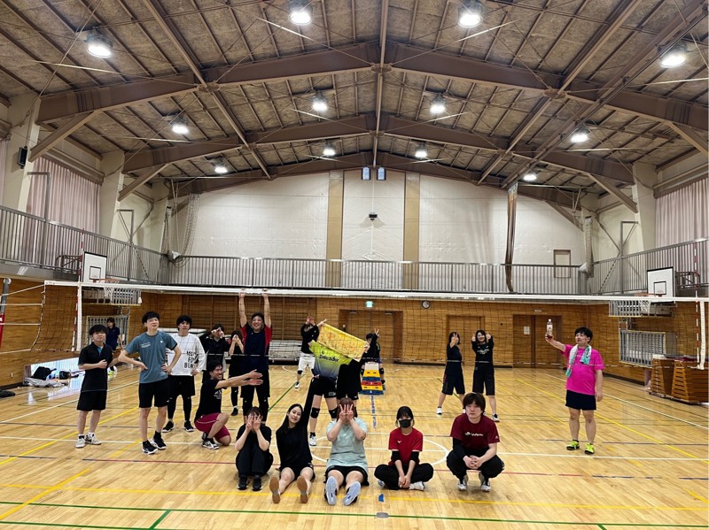サークル内大会の日🏐✨