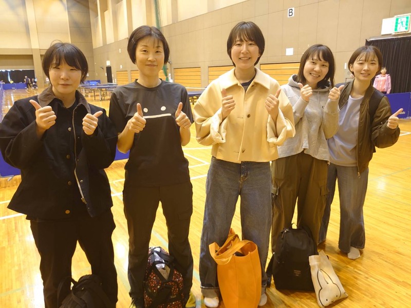 女子は県リーグ3部です！