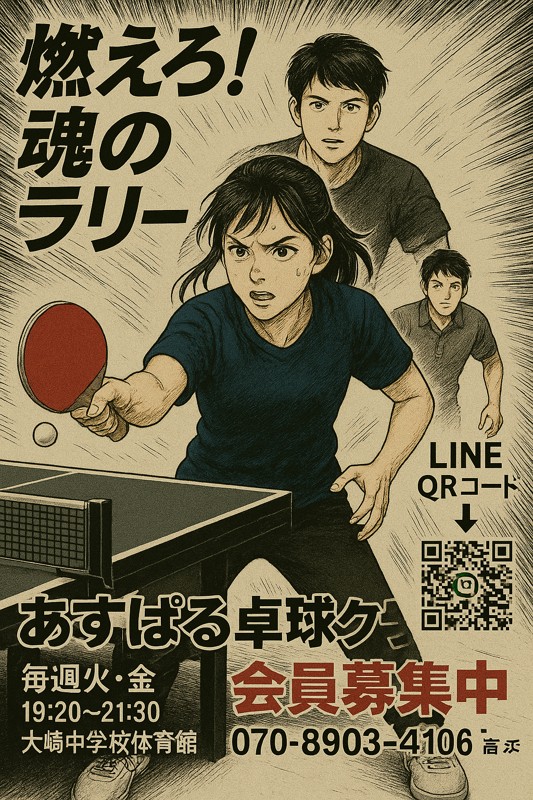 燃えろ !魂のラリー