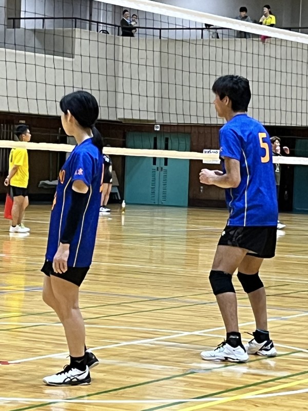 男女混合大会の一面