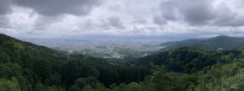 油山からの眺め
