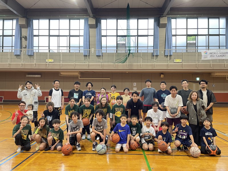 Bリーガーも来てくれました！