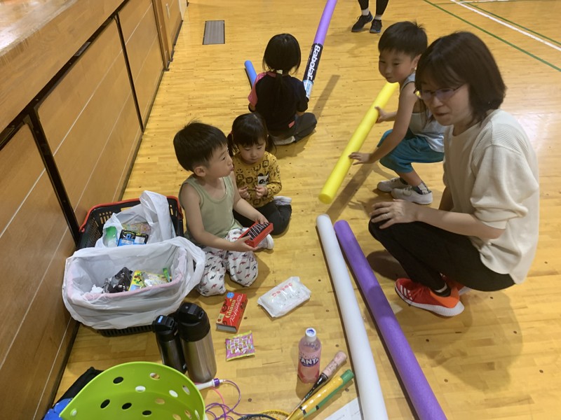 子供達はモグモグタイム🎵