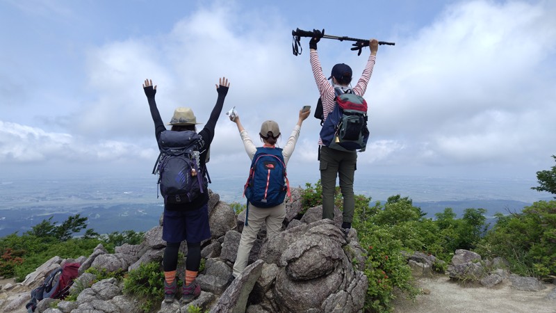 五ノ峰、着いた