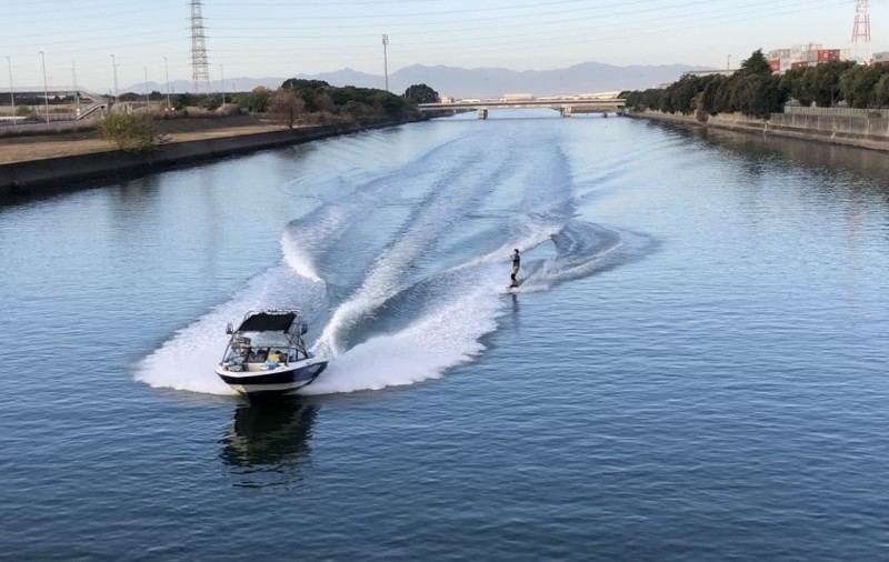 水面も最高のコンディション