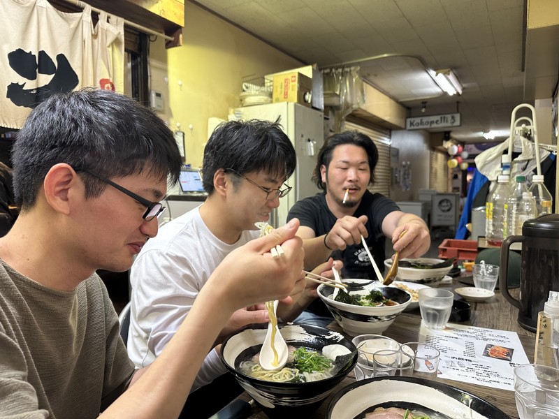 〆のラーメン