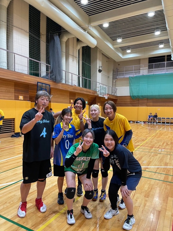 ビーチの現日本代表選手と