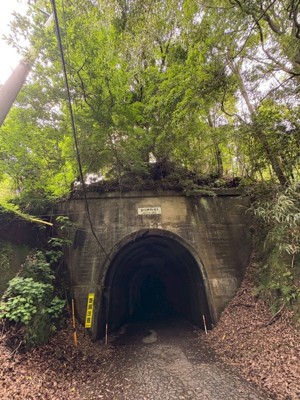 トンネルも楽しい？