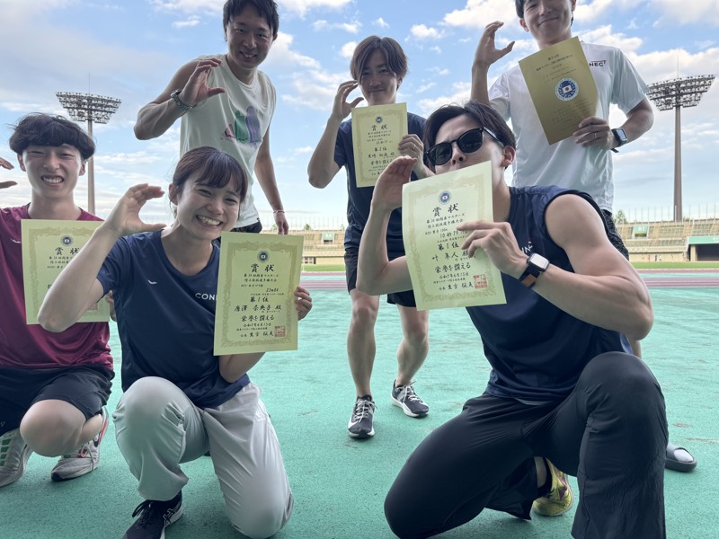 関東マスター選手権(県記録更新