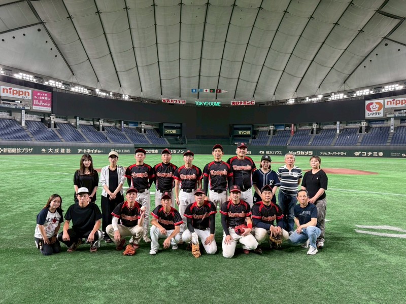 初東京ドーム参加