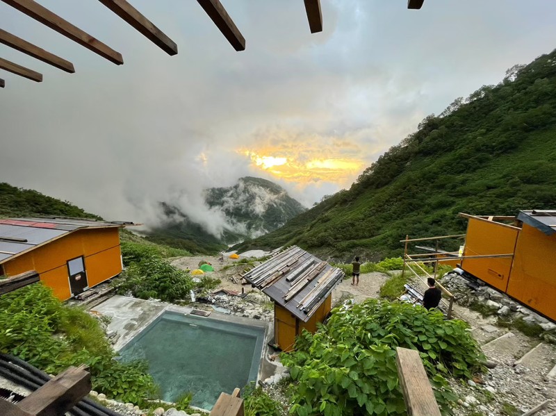 白馬鑓温泉