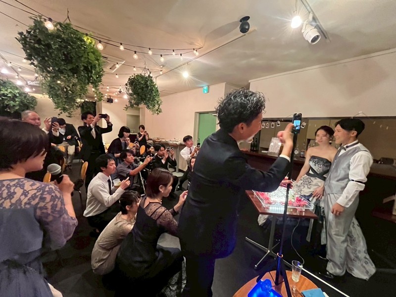 山彦チーム内結婚パーティー🎉