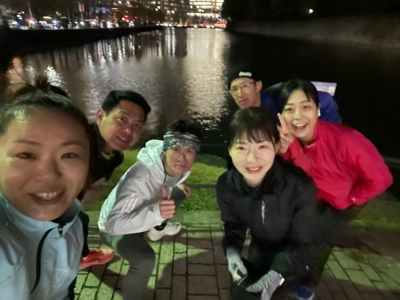 皇居練習会　3/7