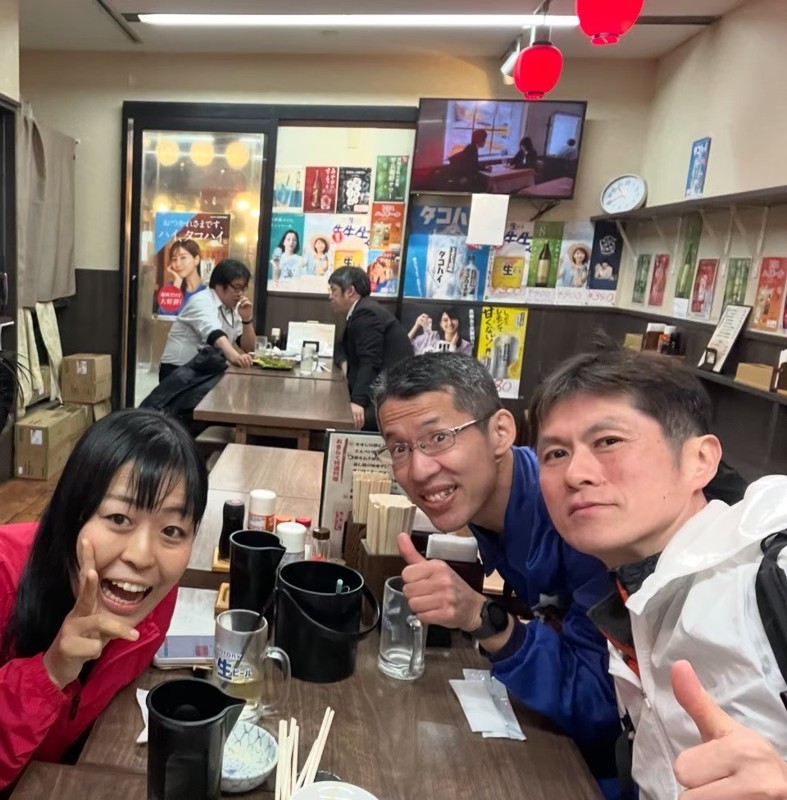 皇居練習会打ち上げ  3/7
