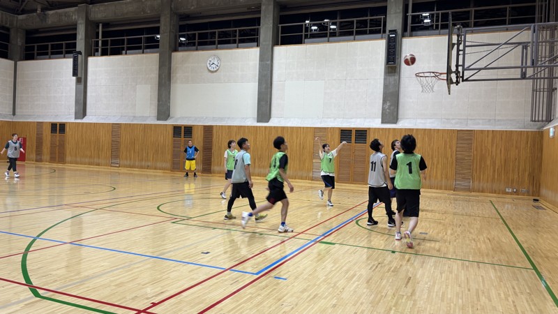 みんなで楽しくバスケしよう！