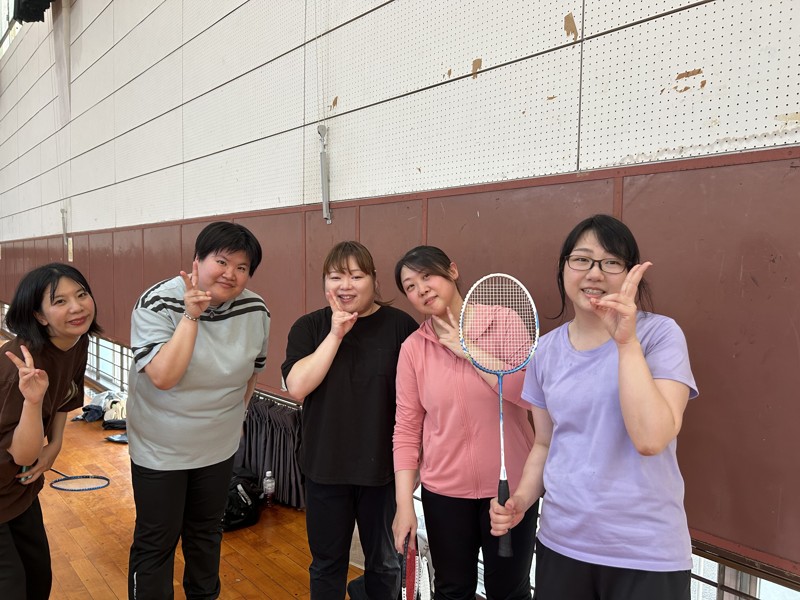 バドミントン女子🏸