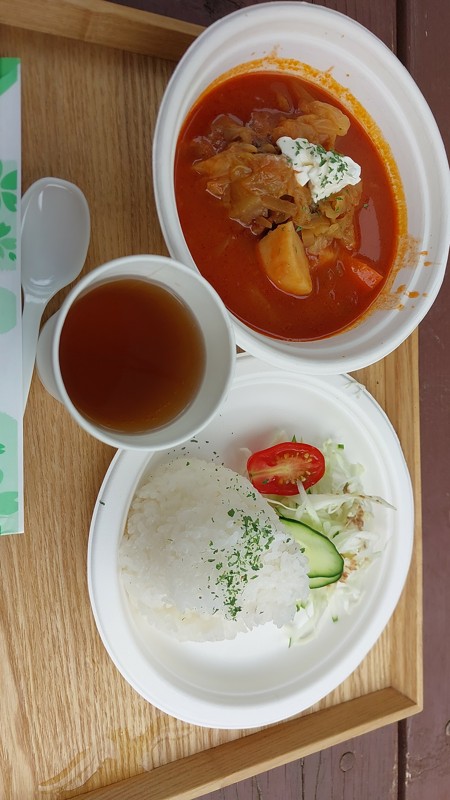 7/25 名物ボルシチ😊