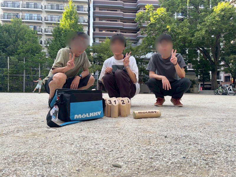 ７月２７日は男性３人での開催！