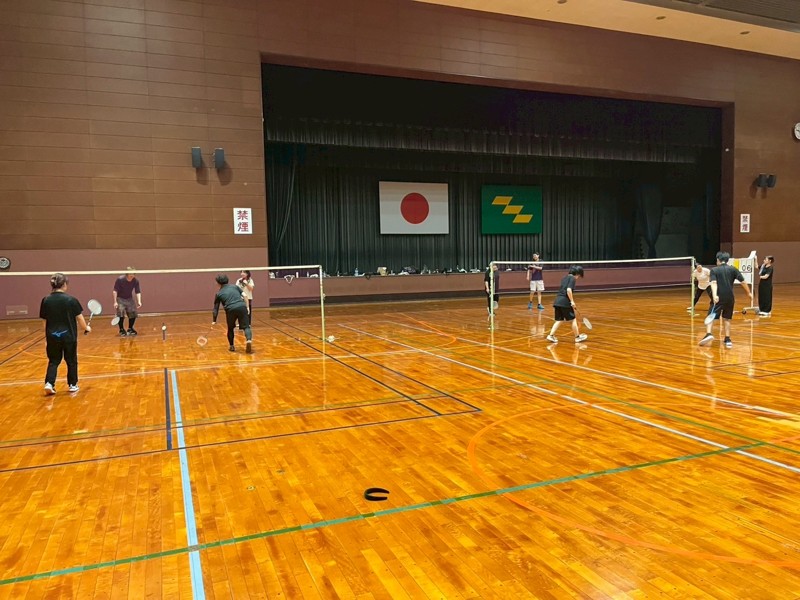 8/1バドミントン🏸