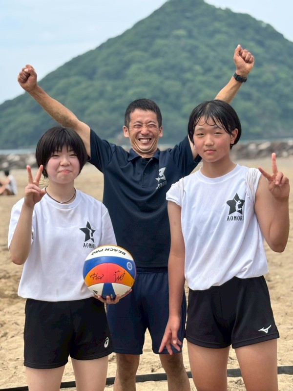 ビーチ県大会優勝！全国大会へ