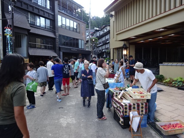 R7.08 野沢温泉村朝市