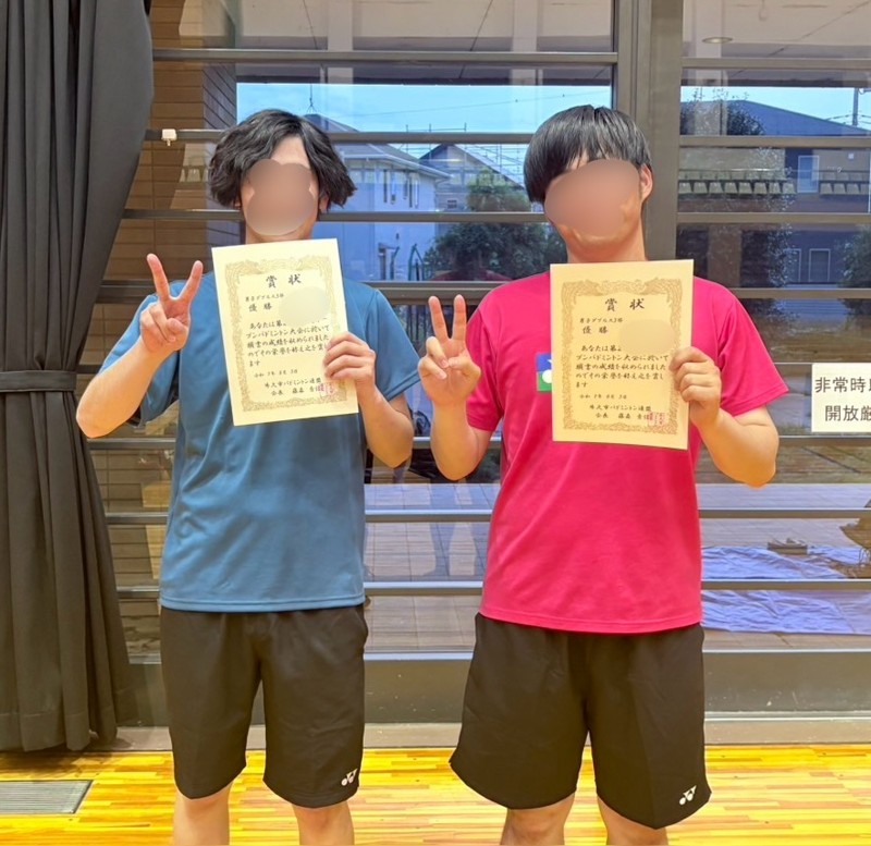 2025 牛久オープン3部優勝