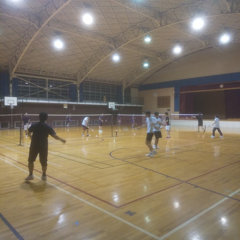 練習風景です。
