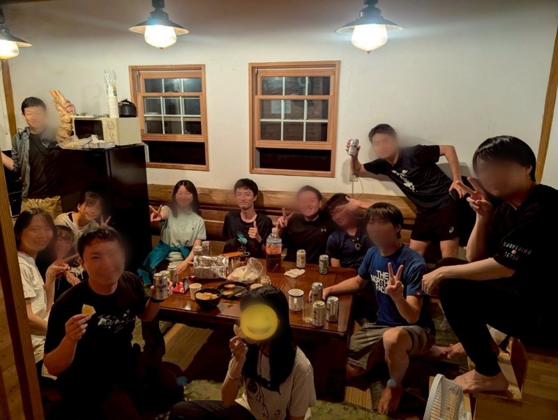 コテージ泊登山