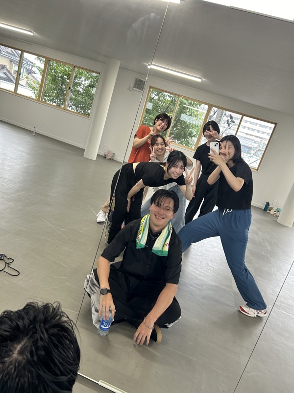 ヒップホップ踊りました🕺
