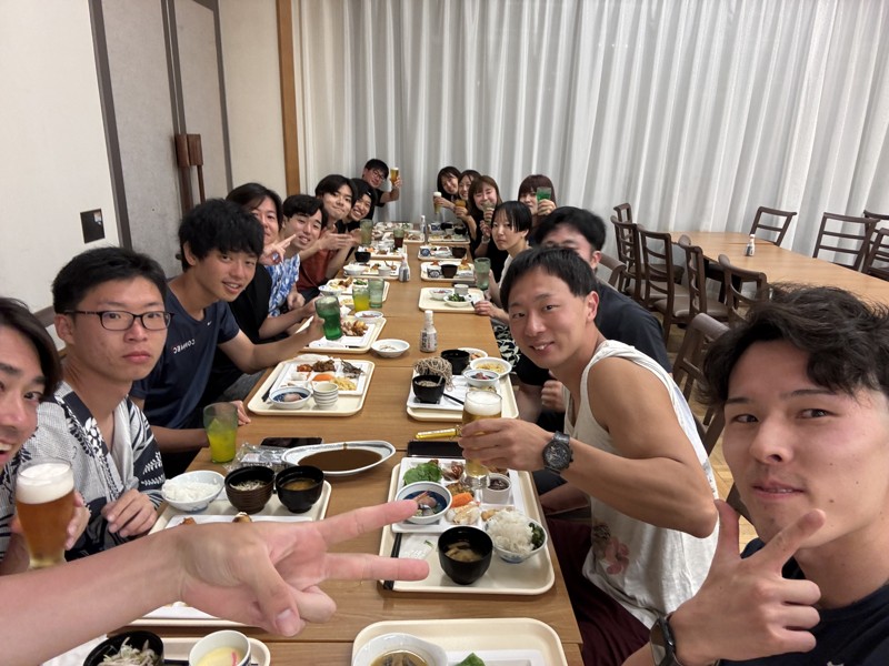 2025夏合宿のバイキング