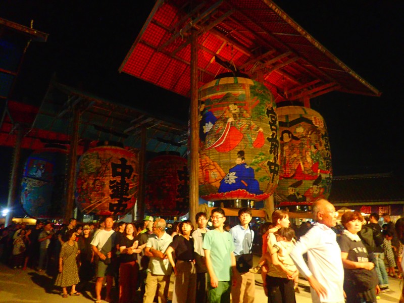 第45弾は西尾提灯祭