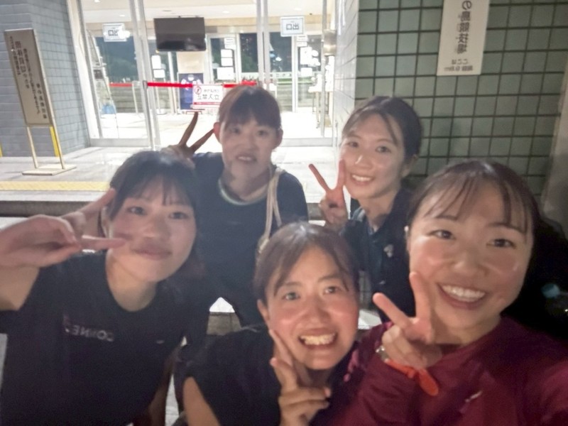 ナイター記録会にも参戦！