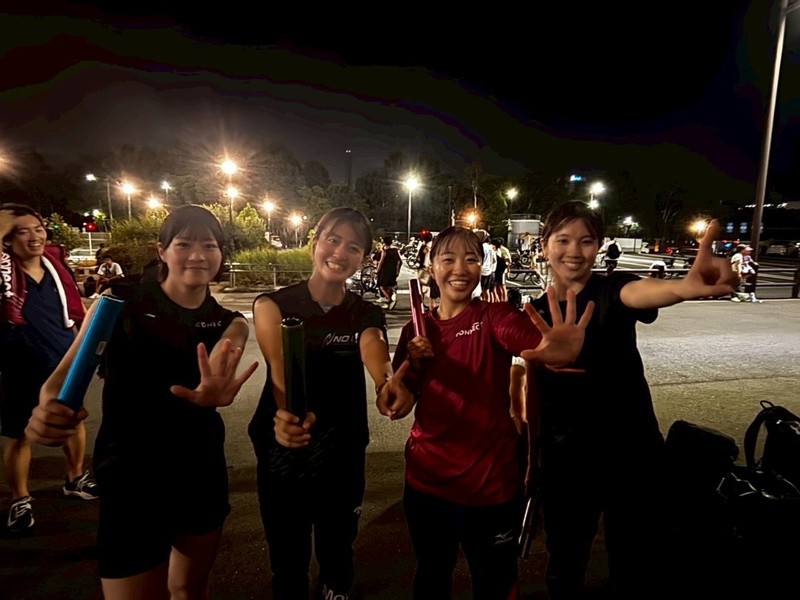 女子リレーメンバー