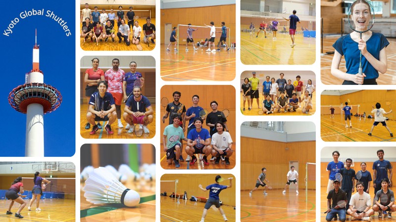 国際色の豊かなバドサークル🏸