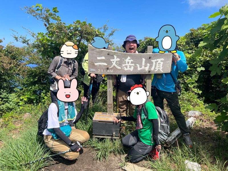 暑さに打ち勝つ６人