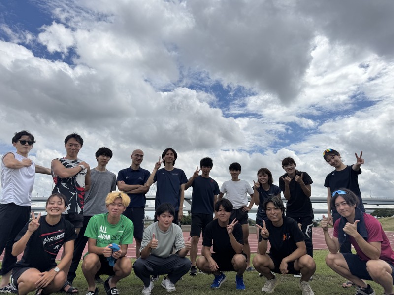 試合前日は皆で刺激入れ練習