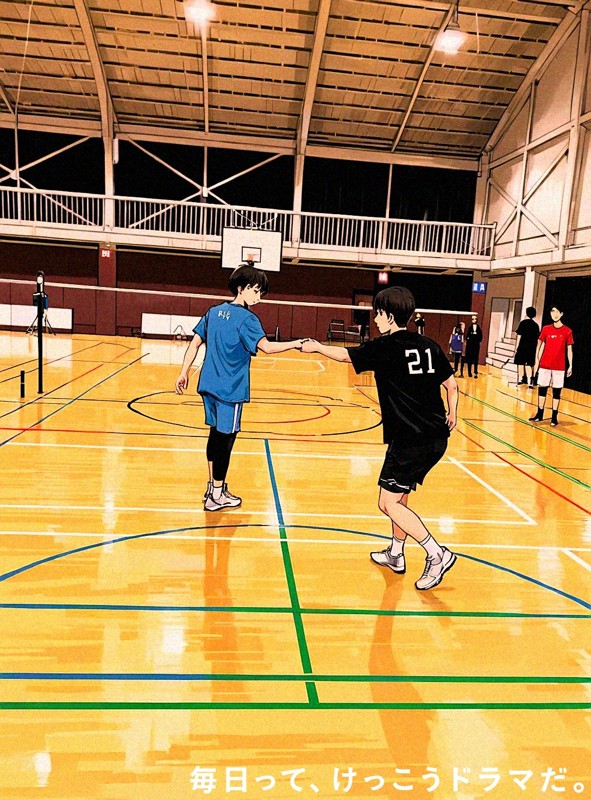バドミントンを尾道に🏸 ͗ 