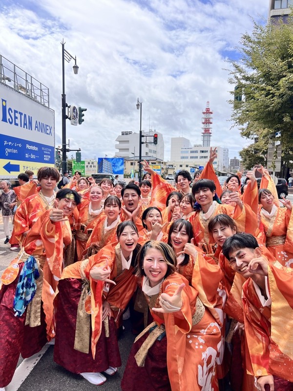 2025年にいがた総おどりにて