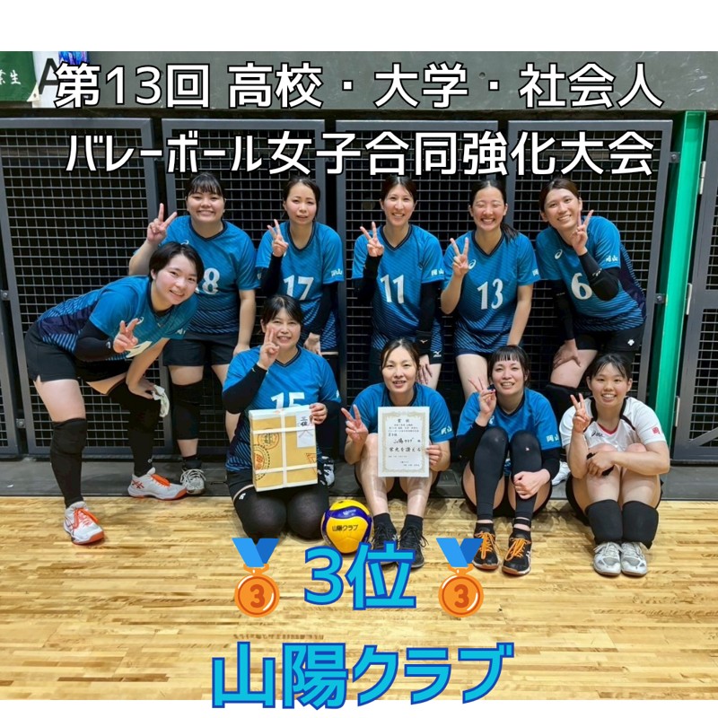 合同強化大会 3位