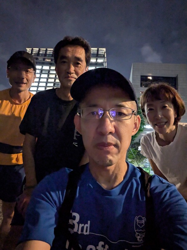 皇居練習会　2025年09月